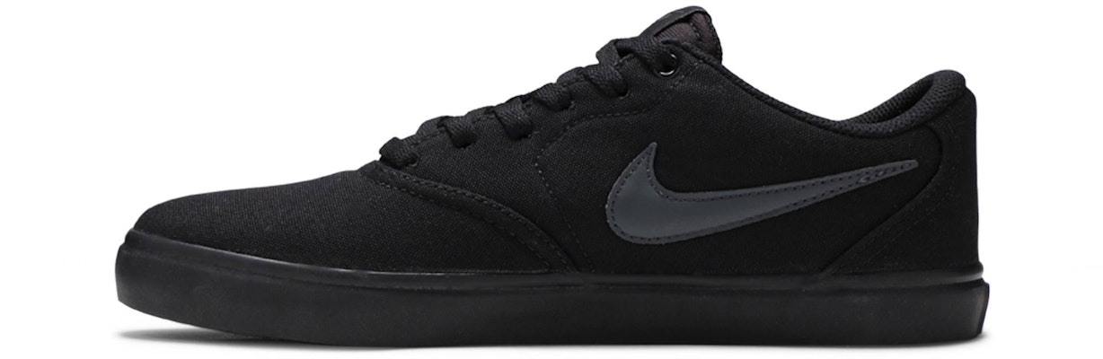 Nike Check Solarsoft Canvas SB 'Triple Black' 843896-002 Lookbook Nike Check Solarsoft Canvas SB 'Triple Black' 843896-002