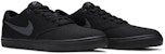 Nike Check Solarsoft Canvas SB 'Hitam Triple' 843896-002