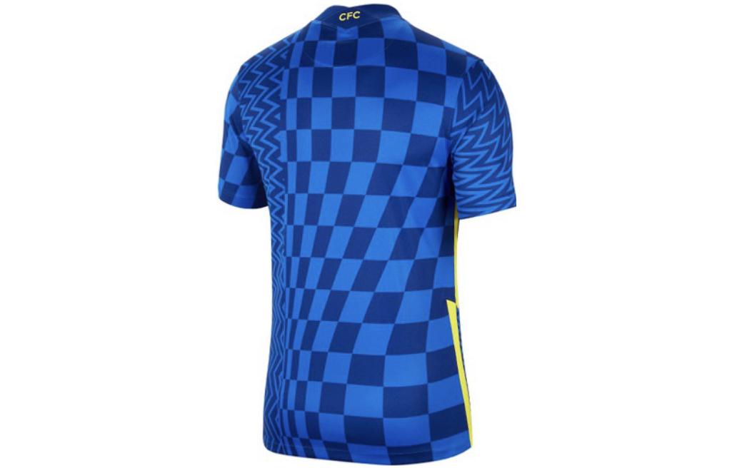 Lookbook Nike Chelsea 21/22 Jersey Home Player Versi Biru Retro Sepak Bola Lengan Pendek CV7845-409