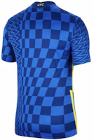 Lookbook Nike 切爾西 21/22 主場球員版藍色復古足球短袖球衣 CV7845-409