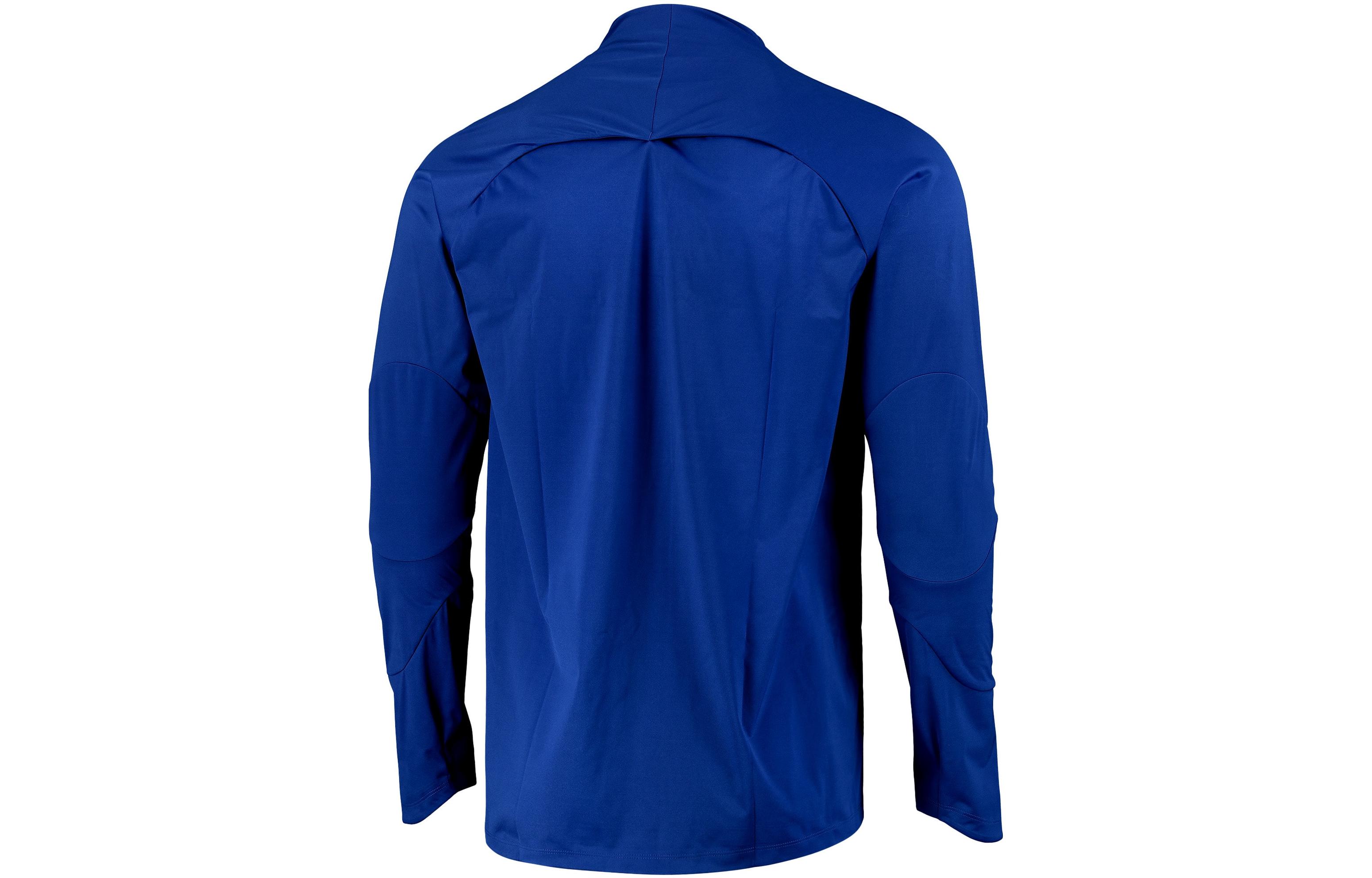 Lookbook Nike Chelsea Jersey Latihan Sepak Bola Musim 22/23 Lengan Panjang Biru. DQ0475-496