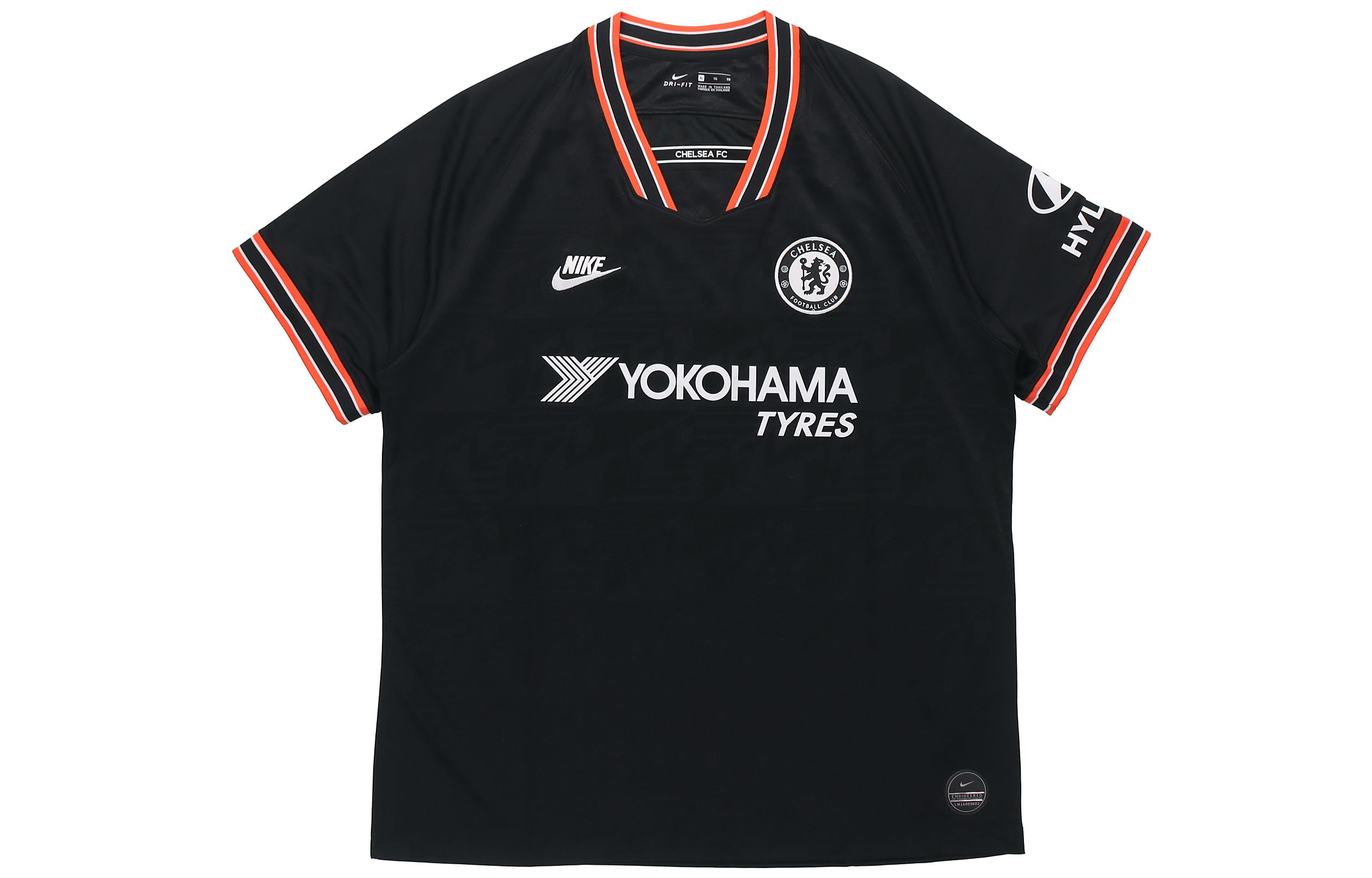 Nike Chelsea BREATHE 3rd Jersey Black Football Fan Shirt AT0028-011