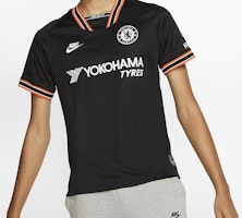 Nike Chelsea BREATHE Tercera Camiseta Negra de Fútbol para Aficionados. AT0028-011 Shop Nike Chelsea BREATHE Tercera Camiseta Negra de Fútbol para Aficionados. AT0028-011