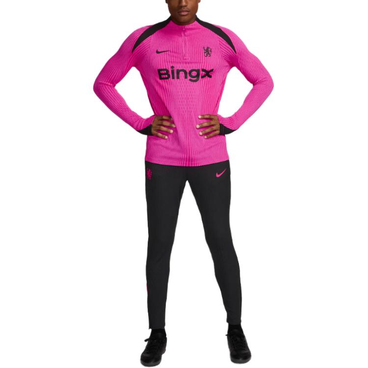 Shop Jersi Nike Chelsea FC Dri-FIT ADV Strike Elite Ketiga Lengan Panjang Pink Lelaki. FQ2312-659