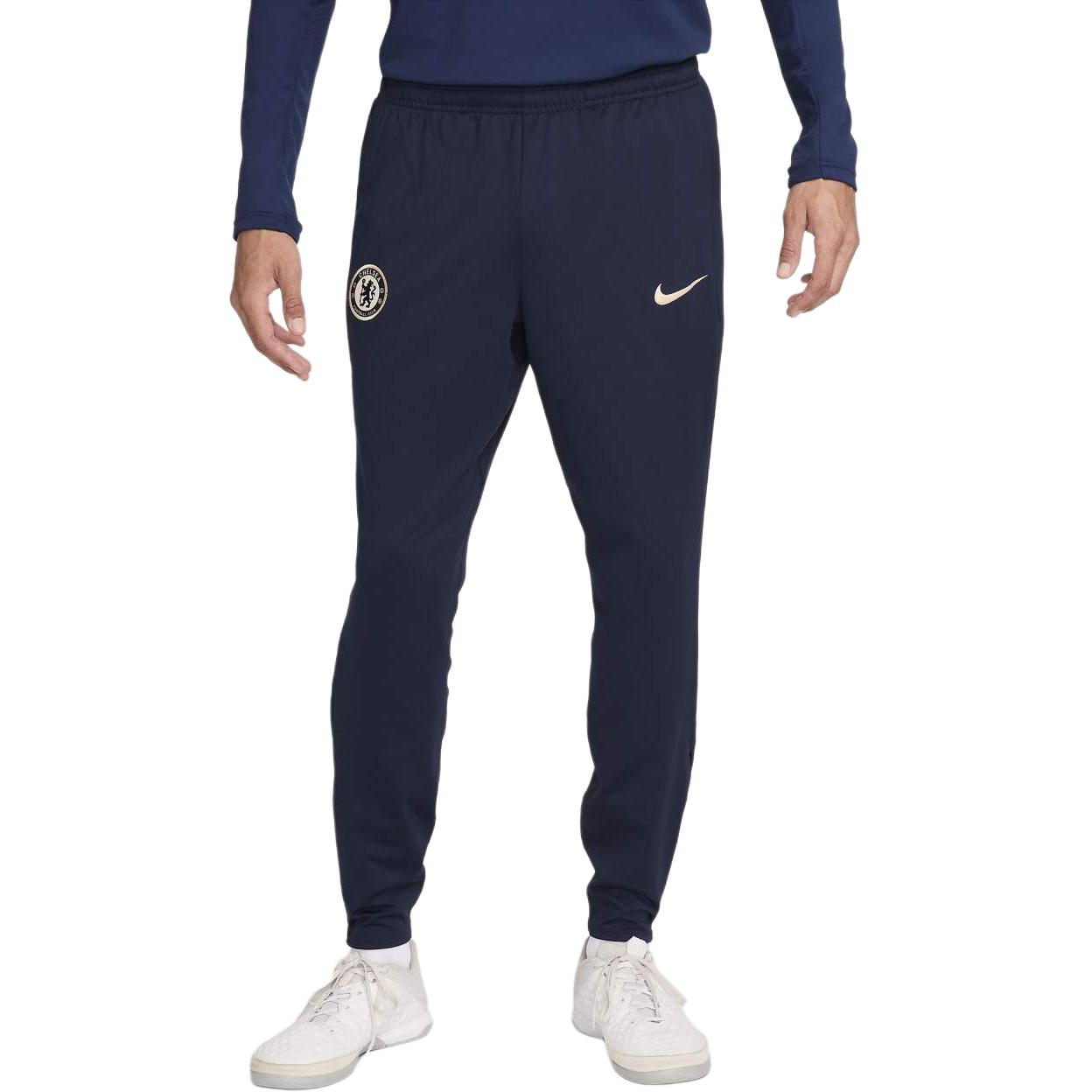 Nike Chelsea FC Dri-Fit Strike Slim-Fit Soccer Pants Obsidian FN9421-451