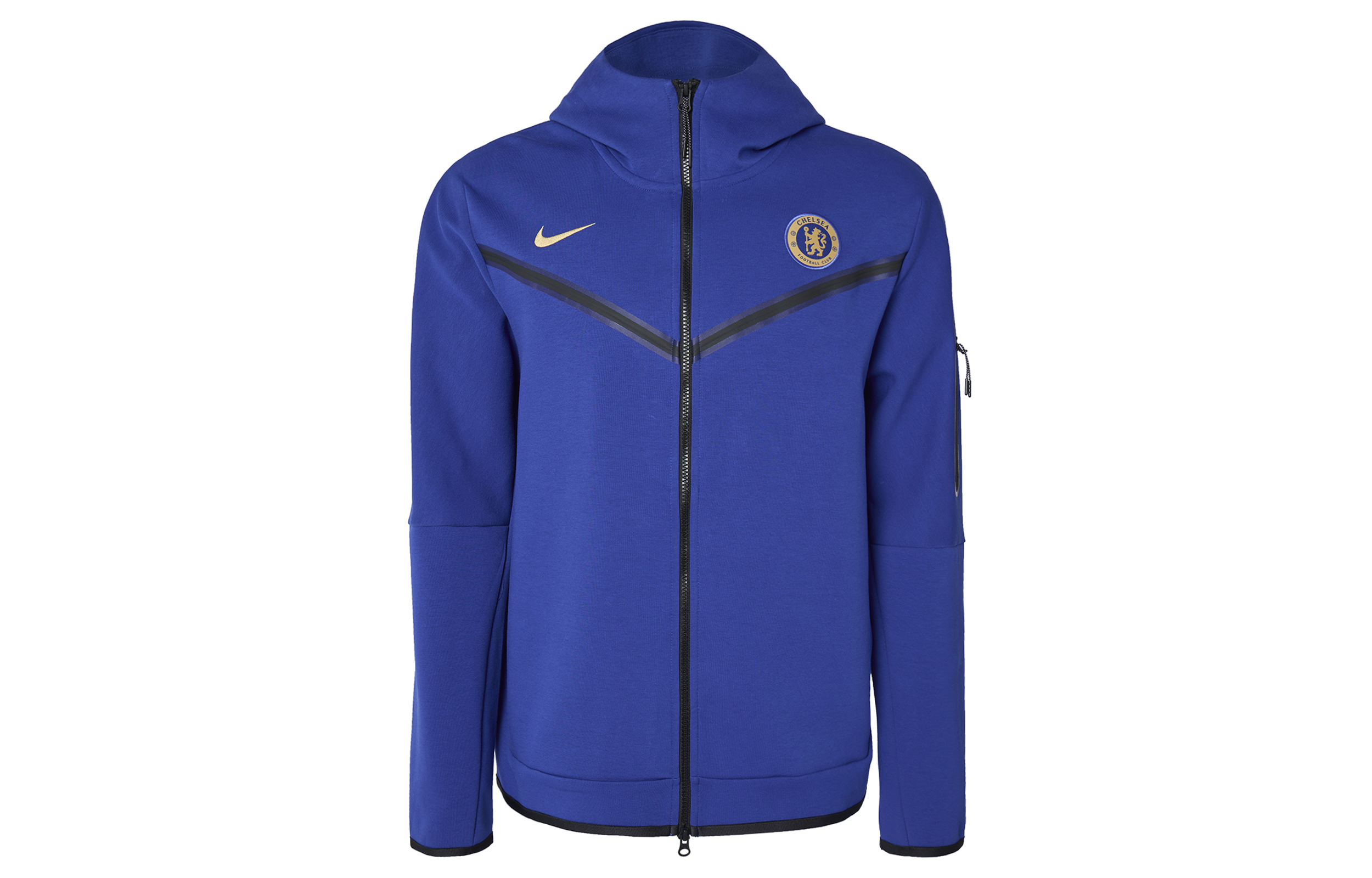 Order Nike Chelsea Tech Fleece Windrunner Jaket Hoodie Pria Biru DV4822-495