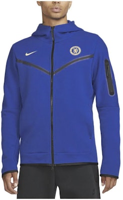 Nike Chelsea Tech Fleece Windrunner Jaket Hoodie Pria Biru DV4822-495 Purchase Nike Chelsea Tech Fleece Windrunner Jaket Hoodie Pria Biru DV4822-495