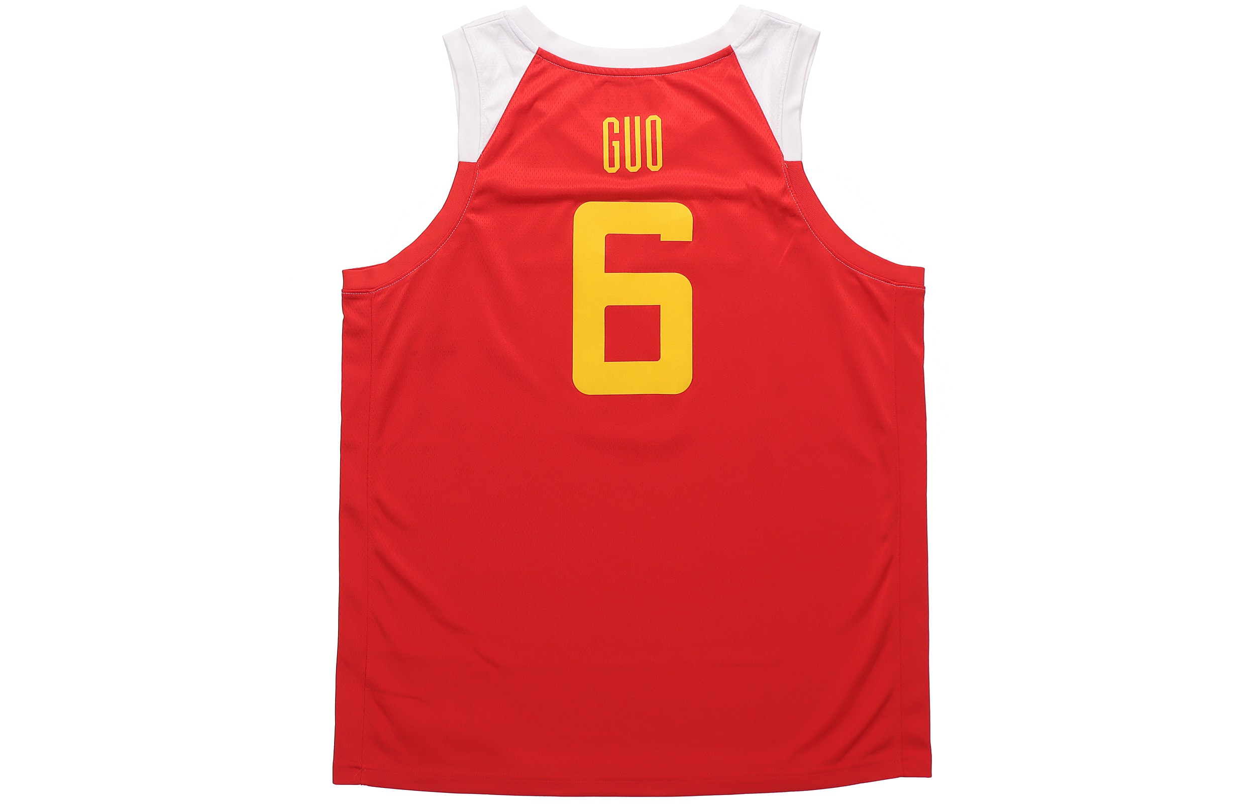 Lookbook Nike 中國客場郭艾倫 #6 籃球球衣 紅色 AV3823-640