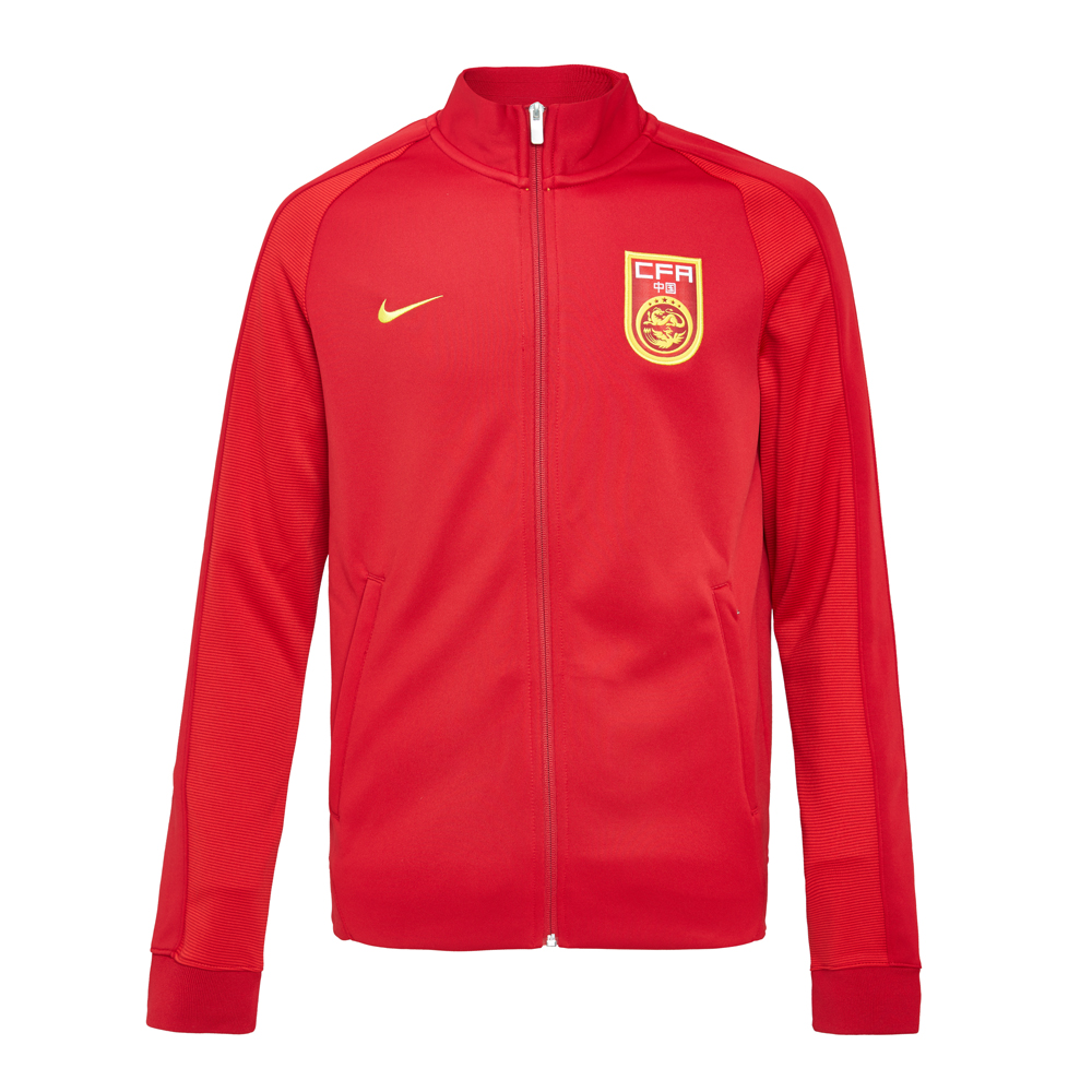 Nike China National Football Team N98 Red Track Jacket Unisex Long Sleeve 812717-687