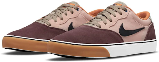 Lookbook Nike SB Chron 2 減震防滑 低筒 滑板鞋 男女合穿 棕粉色