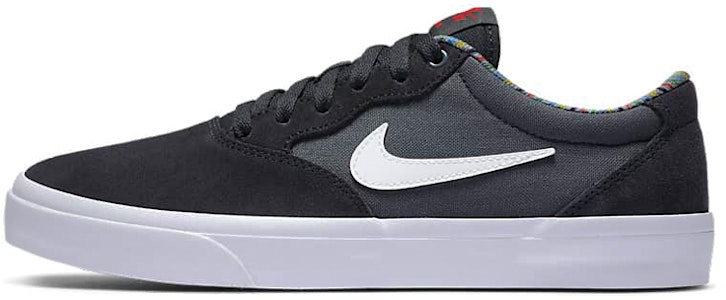 Nike SB Chron Premium 低幫 滑板鞋 男女同款 黑灰白 Buy Nike SB Chron Premium 低幫 滑板鞋 男女同款 黑灰白