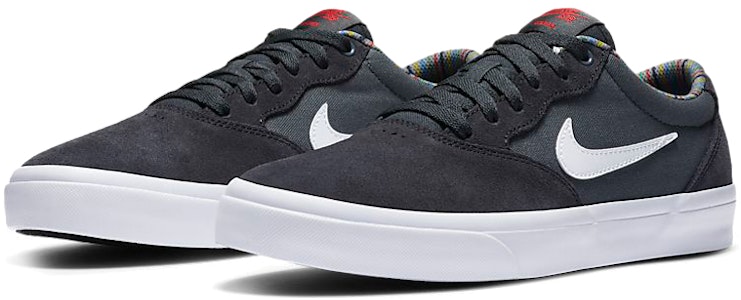 Nike SB Chron Premium 低幫 滑板鞋 男女同款 黑灰白 Lookbook Nike SB Chron Premium 低幫 滑板鞋 男女同款 黑灰白