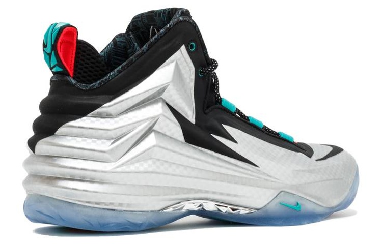 Shop Nike Chuck Posite 金屬銀色 低筒 復古籃球鞋 男款 黑色