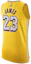 Lookbook Nike City Edition 2019-2020 Lakers LeBron James Jersey Yellow AV4583-728