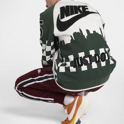 Nike 城市版多彩拼接男士運動上衣 - 綠色 AR1984-133 Details for Nike 城市版多彩拼接男士運動上衣 - 綠色 AR1984-133