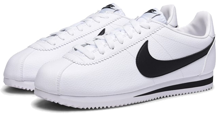 Nike Classic Cortez 'Leather White Black' 749571-100 Lookbook Nike Classic Cortez 'Leather White Black' 749571-100