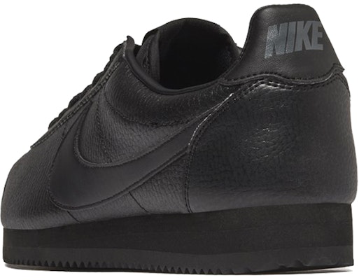 Nike Classic Cortez Leather 'Triple Black' 749571-002 Lookbook Nike Classic Cortez Leather 'Triple Black' 749571-002