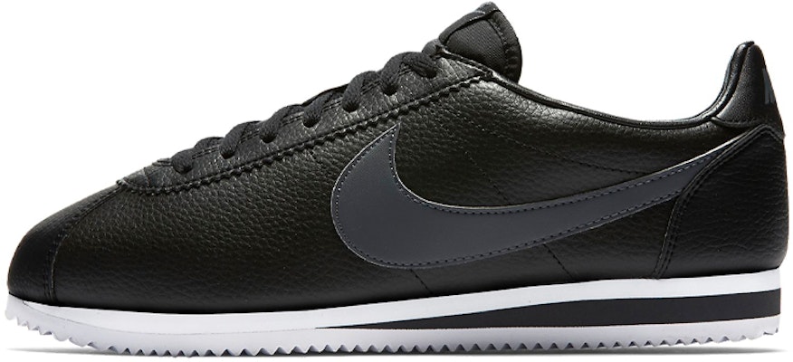 Nike Classic Cortez Leather Black/Dark Grey ‘White 749571-011 Buy Nike Classic Cortez Leather Black/Dark Grey ‘White 749571-011