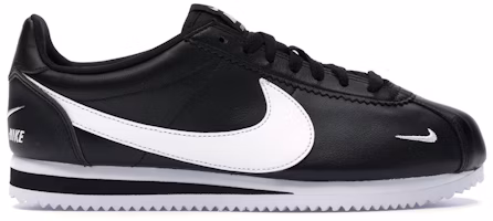 Nike Classic Cortez Mini Swoosh Black White 807480-004 Nike Classic Cortez Mini Swoosh Black White 807480-004