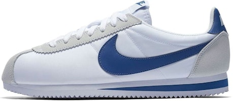Nike Classic Cortez Nylon White Gym Blue 807472-102 Nike Classic Cortez Nylon White Gym Blue 807472-102