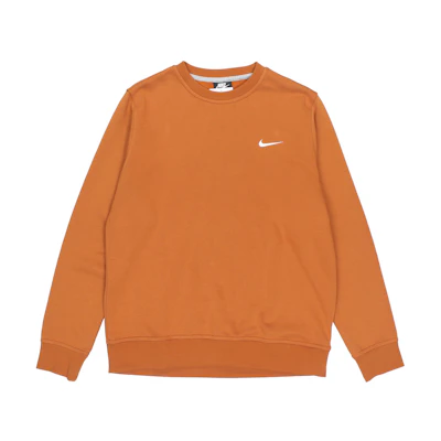 Nike Classic Embroidered Logo Fleece Sweatshirt Brown 916609-290