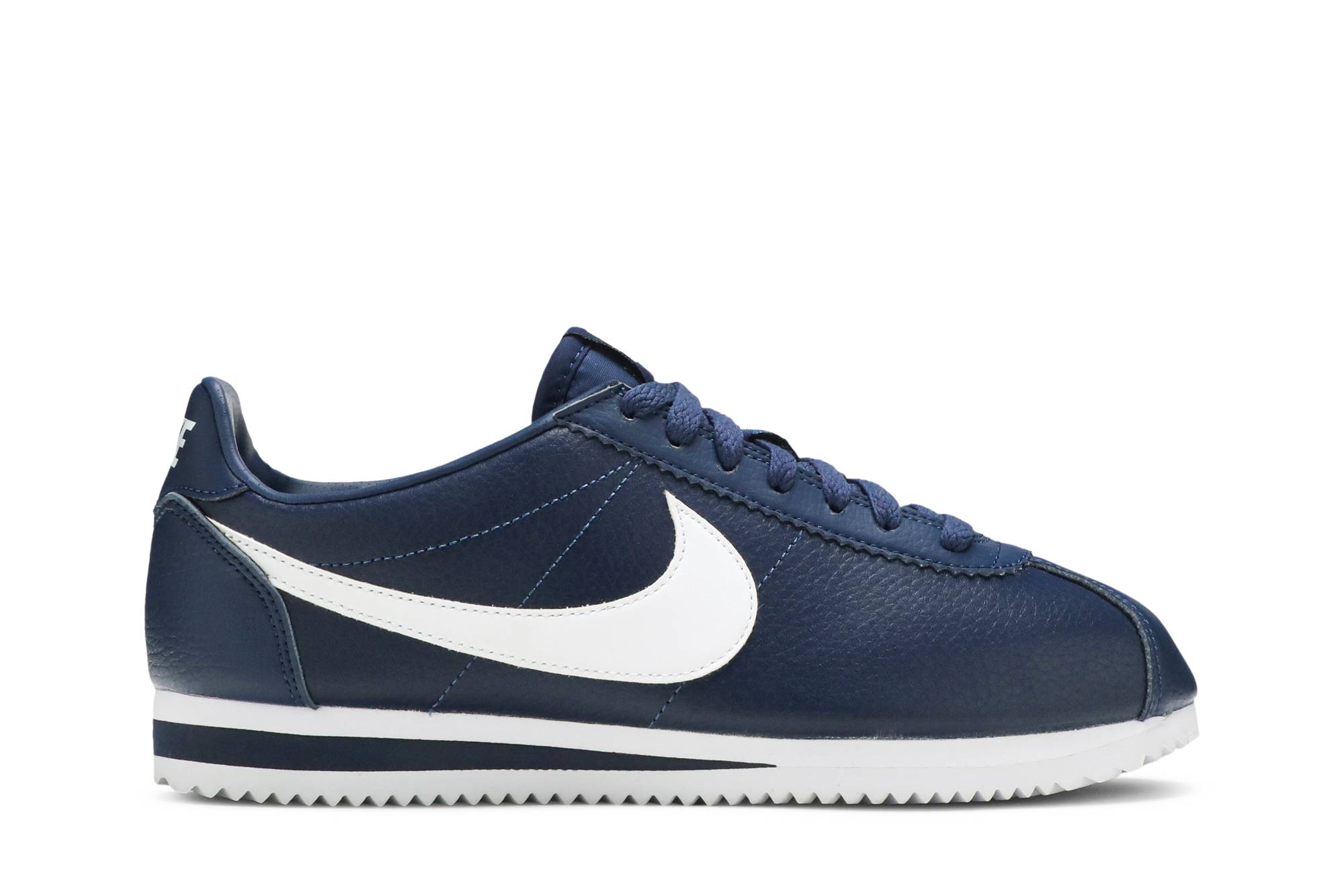 Buy Nike Classics Cortez Leather Midnight Navy White 749571-414
