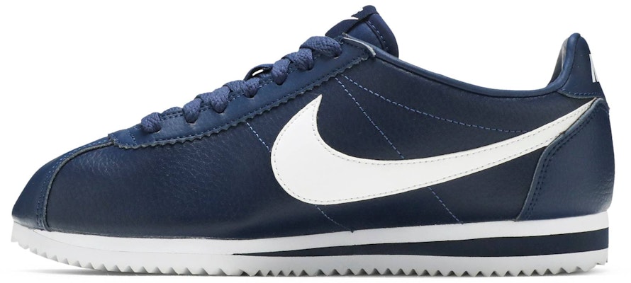 Nike Classics Cortez Leather Midnight Navy White 749571-414 Lookbook Nike Classics Cortez Leather Midnight Navy White 749571-414