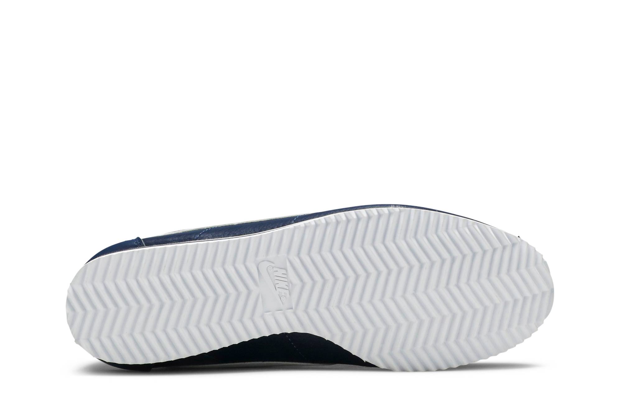 Shop Nike Classics Cortez Leather Midnight Navy White 749571-414