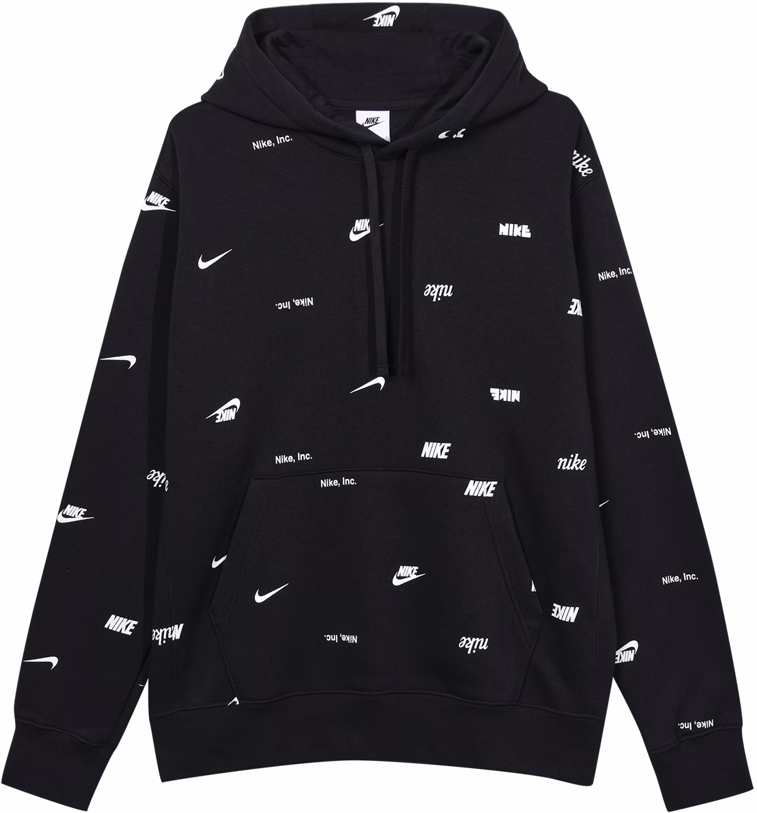 nike-club-fleece-all-over-print-hoodie-black-fb-7435-010