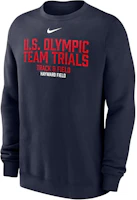Nike Club Fleece Crewneck Sweatshirt Navy Blue Long Sleeve Pullover M33778P405-410 Nike Club Fleece Crewneck Sweatshirt Navy Blue Long Sleeve Pullover M33778P405-410