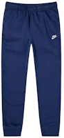 Nike Club Fleece Joggers Navy Blue BV2671-410 Nike Club Fleece Joggers Navy Blue BV2671-410