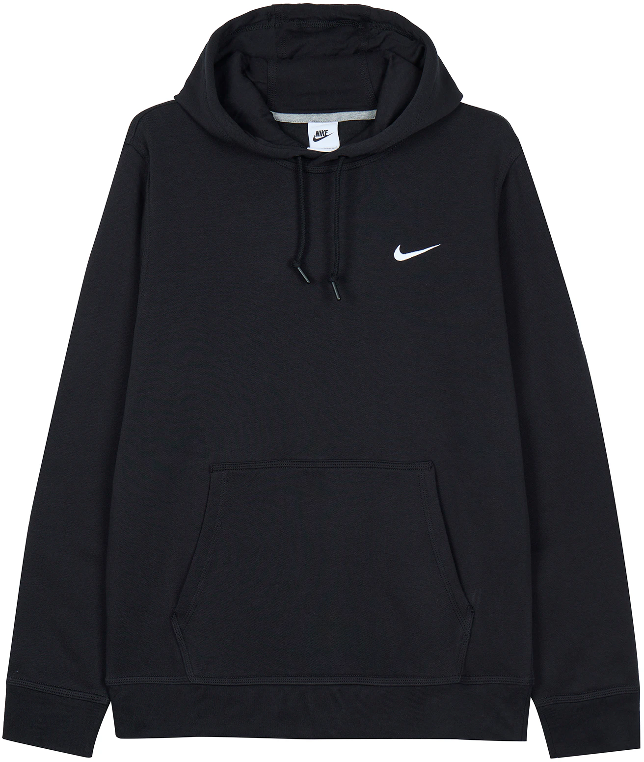 nike-club-fleece-pullover-hoodie-black-white-623453-010
