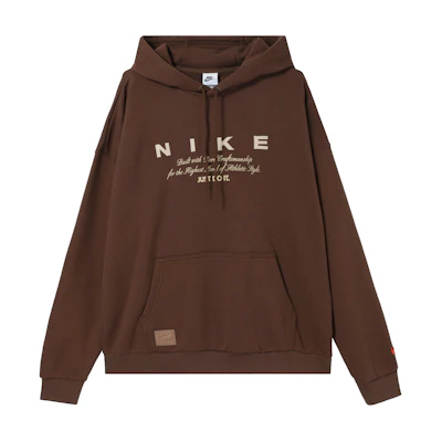 Nike Club Fleece Pullover Hoodie Khaki HQ4745-259