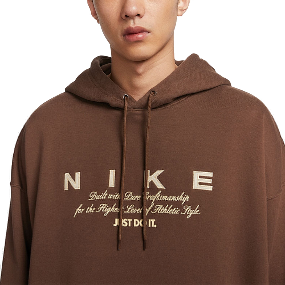 Nike Club Fleece Pullover Hoodie Khaki HQ4745-259 圖 7
