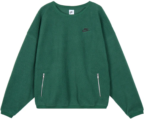 Nike Club Fleece 綠色圓領運動衫附拉鍊口袋設計 FB8379-323 Buy Nike Club Fleece 綠色圓領運動衫附拉鍊口袋設計 FB8379-323