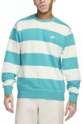 Nike Club Fleece 條紋圓領套頭衫 休閒上衣 仙人掌綠 FN3107-345 Buy Nike Club Fleece 條紋圓領套頭衫 休閒上衣 仙人掌綠 FN3107-345