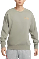 Nike Club FT Crew Floral GC Green Sweatshirt Long Sleeve Pullover IB8234-320 Nike Club FT Crew Floral GC Green Sweatshirt Long Sleeve Pullover IB8234-320