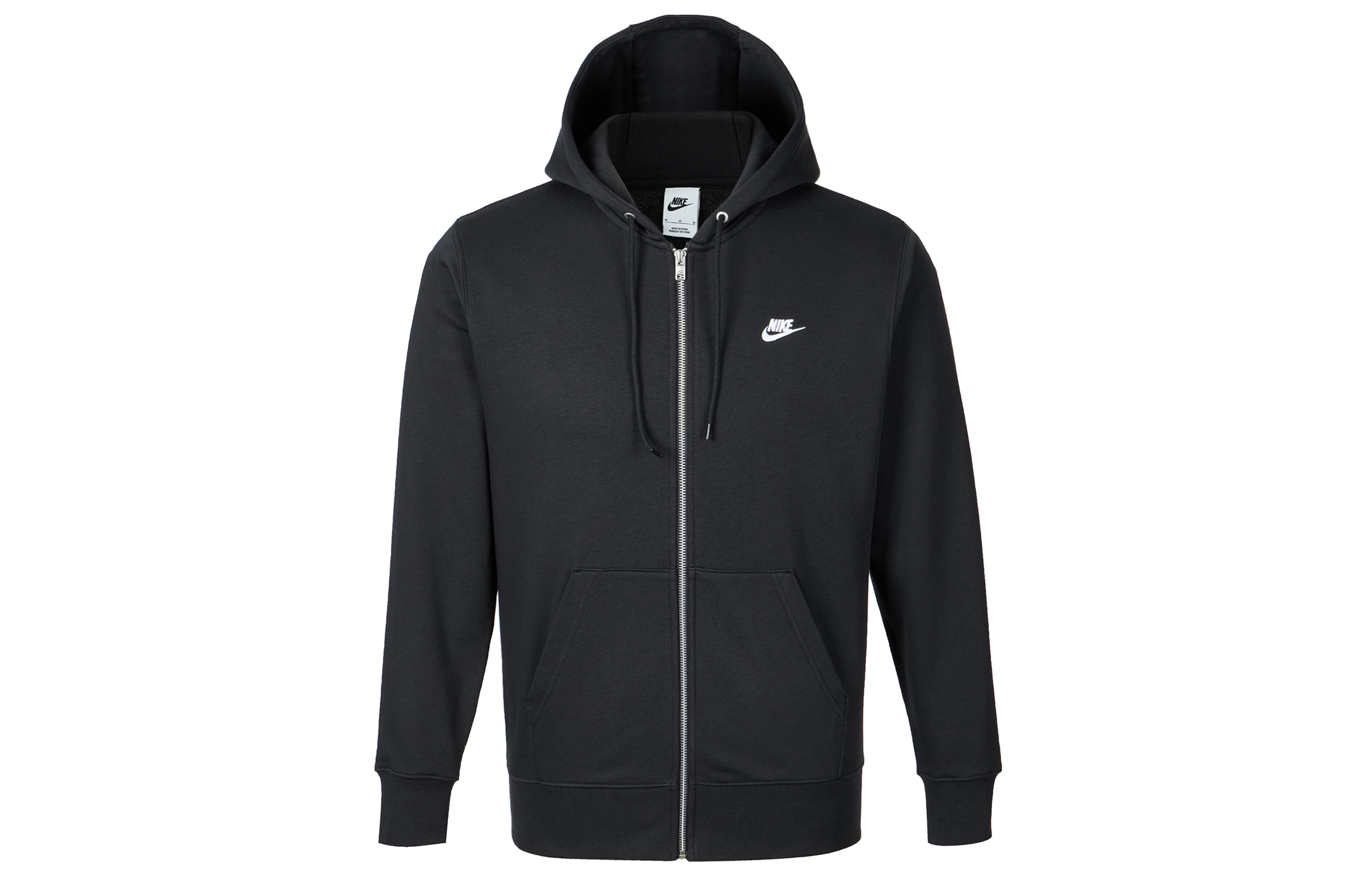 Buy Nike Club 全拉鍊法式毛圈連帽外套 黑色 FN3885-010