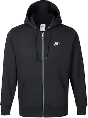 Nike Club 全拉鍊法式毛圈連帽外套 黑色 FN3885-010 Buy Nike Club 全拉鍊法式毛圈連帽外套 黑色 FN3885-010