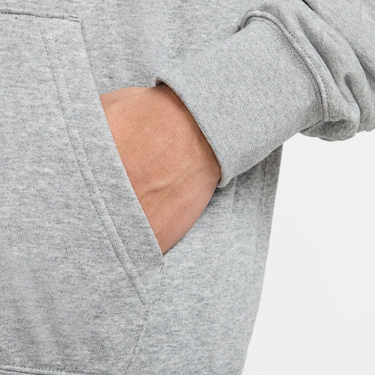 Nike Club Full-Zip French Terry Hoodie Sweatshirt Gray FN3885-063 圖 5