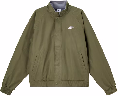 Nike Club Futura Long-Sleeve Jacket Olive Green/White Stylish & Comfortable FZ0657-222 Buy Nike Club Futura Long-Sleeve Jacket Olive Green/White Stylish & Comfortable FZ0657-222