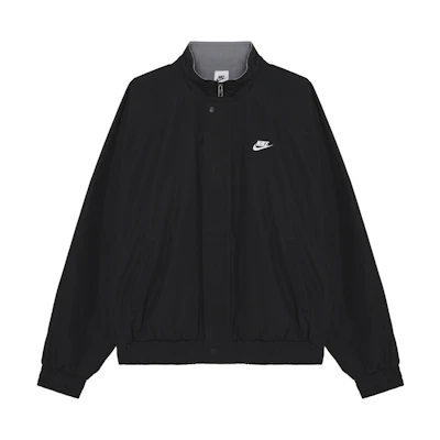 Nike Club Futura Relaxed Fit Jacket Black/White Minimalistic Style FZ0657-010