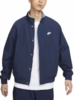 Nike Club Futura Track Jacket Midnight Navy/White FZ0657-410 Nike Club Futura Track Jacket Midnight Navy/White FZ0657-410