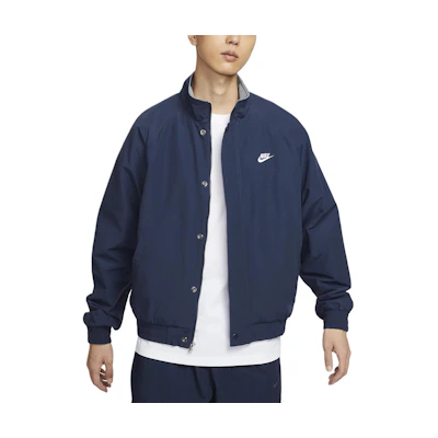 Nike Club Futura Track Jacket Midnight Navy/White FZ0657-410