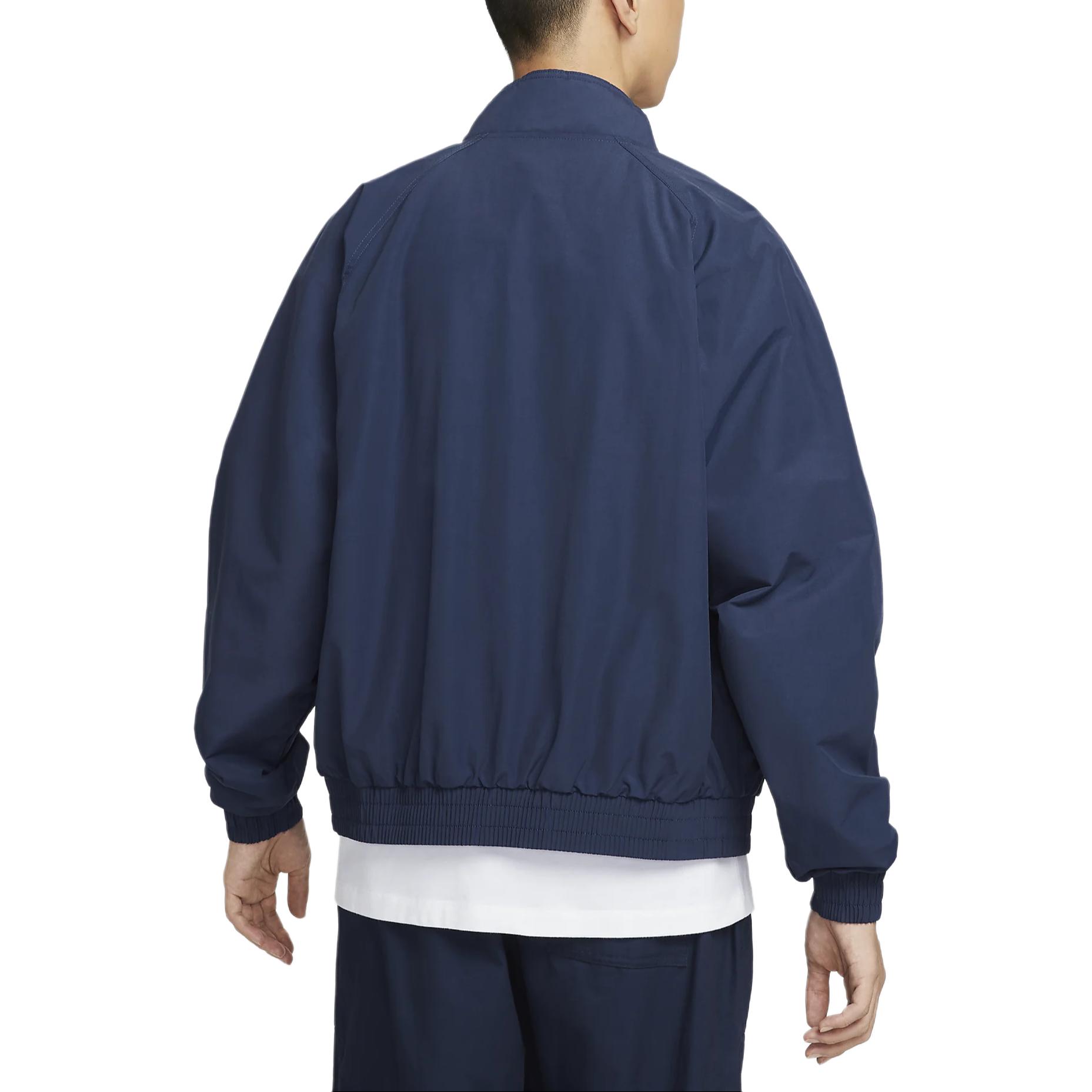 Lookbook Nike Club Futura 運動外套 深夜海軍藍/白 FZ0657-410