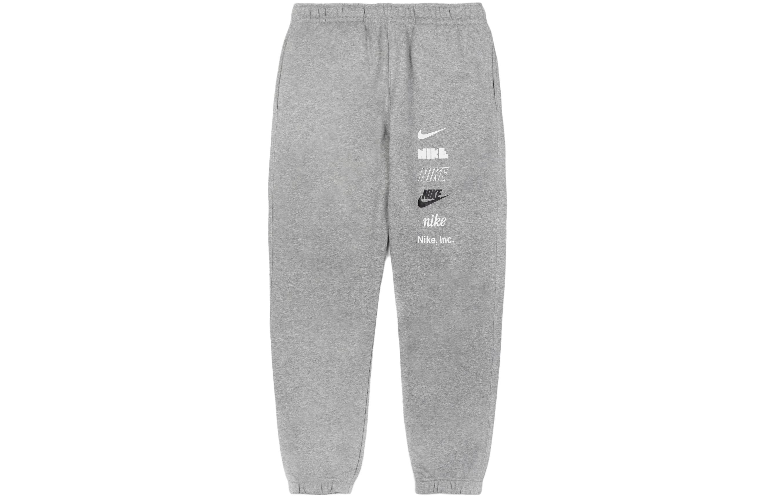 Nike Club Logo Cherry Blossom Jogger Sweatpants Men’s Light Gray DX0795-063