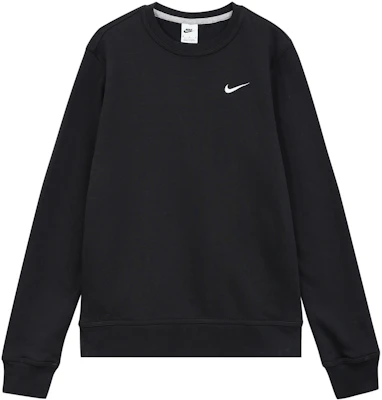 Nike Club Logo Crewneck Lengan Panjang Pullover Sweatshirt Hitam 623459-010 Buy Nike Club Logo Crewneck Lengan Panjang Pullover Sweatshirt Hitam 623459-010