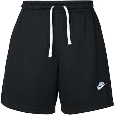 Nike Club Solid Logo Mesh Breathable Shorts Black DX0736-010 Buy Nike Club Solid Logo Mesh Breathable Shorts Black DX0736-010