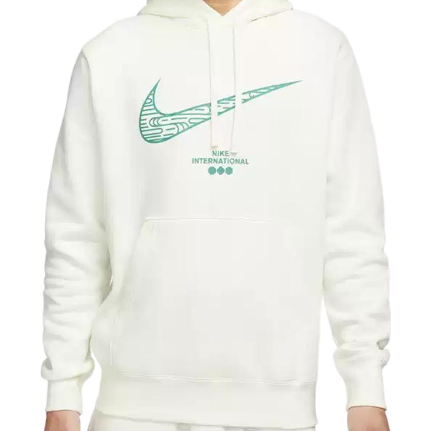 Nike CNY White Hoodie Lunar New Year Pullover with Logo Print DQ5067-133 圖 5
