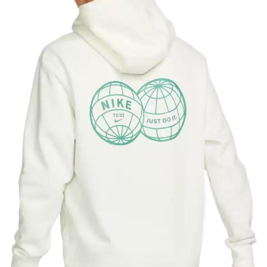 Nike CNY White Hoodie Lunar New Year Pullover with Logo Print DQ5067-133 圖 6